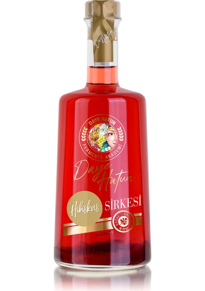 Hibiskus Sirkesi / Hibiscus Vinegar 500 ml