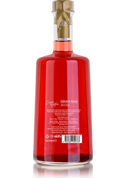 Gülhatmi Sirkesi / Holyhock Vinegar 500 ml