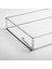 Gümüş Silver Dekoratif Kapaklı Kutu Çikolata Takı Aksesuar Kutusu 30X20X6CM 1