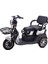 Frida 7000 3 Tekerli Elektrikli Motosiklet Gri 1