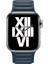 - Apple Watch 44mm - Kordon Deri Kordon KRD-34 - Lacivert 1