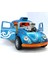 Volkswagen Beetle Custom Dragracer Hareketli Motor Çekbırak 5inch. Lisanslı Model Araba Oyuncak Araba 1
