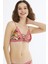 Çok Renkli Africa Üçgen Fit Bikini Üstü 1