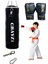Çocuk Dolu Boks Kum Torbası 70cm x 25cm + Çocuk Boks Eldiven Seti + Askı Aparatı 1