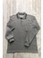 Gri Unisex Polo Yaka T-Shirt 2