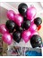 Fuşya Metalik Balon 100 Adet 2