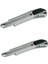 Ünyepark Omega Metal Paslanmaz Çelik 2 Li Maket Bıçağı Maket Bıçağı Bıçak Değiştirilebilir 1