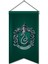 Sihir Dükkanı Lisanslı %100 Saten Kırlangıç Kesim Büyük Flama Model : Slytherin 50X75CM 1