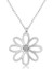 Gümüş Çiçek Kadın Kolye 1