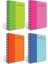 1 adet Bicolor Spiralli Plastik Kapak Defter 80 Yaprak Kareli 5075000128 1