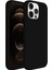 Buff Apple iPhone 12 Pro Max Rubber S Kılıf Siyah 3