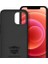 Buff Apple iPhone 12 / 12 Pro Rubber S Kılıf Siyah 2