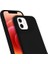 Buff Apple iPhone 12 / 12 Pro Rubber S Kılıf Siyah 4