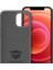 Buff Apple iPhone 12 / 12 Pro Rubber S Kılıf Açık Gri 2