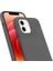 Buff Apple iPhone 12 / 12 Pro Rubber S Kılıf Açık Gri 4