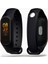Mi Band 3/4 Uyumlu Desenli Kordon Siyah 1