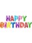 Happy Birthday Renkli Folyo Set Balon 1