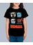 Red Ball Çocuk Tişört Siyah Unisex 3