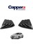 Honda Civic 9 Kelebek Cam Rüzgarlık Akrilik Abs Parlak Siyah 2 Parça 2012-2016 2