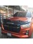Isuzu D-Max Ön Kaput Koruyucu Rüzgarlığı Yarasa Model 4mm Akrilik (Abs) Piano Black 2021-> 4