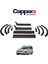 Volkswagen Caddy Dodik Seti Uv Katkılı Abs U.ş. Çift Sürgülü Mat Siyah 12 Parça 2010-2015 3