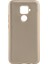 Huawei Mate 30 Lite Kılıf Mat Renkli Esnek Silikon Gold Renk Prm 1