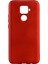 Huawei Mate 30 Lite Kılıf Mat Renkli Esnek Silikon Kırmızı Renk Prm 1