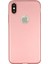 iPhone Xs Max Kılıf Mat Renkli Esnek Silikon Rosegold Renk Prm 1