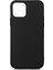 iPhone 12 Pro Max Kılıf Mat Renkli Esnek Silikon Siyah Renk Prm 1