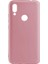 Xiaomi Redmi 7 Kılıf Mat Renkli Esnek Silikon Rosegold Renk Prm 1