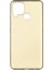 Realme C15 Kılıf Mat Renkli Esnek Silikon Gold Renk Prm 1