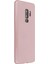 Samsung Galaxy S9 Plus Kılıf Mat Renkli Esnek Silikon Rosegold Renk Prm 1