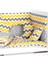 Sarı Zigzag & Gri Yıldız Figürlü Bebek Uyku Seti 60X120CM 2
