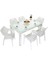 Elit 90X150 Star Kollu Sandalye Camlı Masa Takımı 1