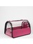 Şeffaf Flybag Pet Taşıma Çantası Pembe 26X43X27H cm 1