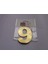 8 cm Altın Sarı Paslanmaz Metal No:9 Kapı Numarası ,villa ,birim No 1