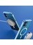 Apple iPhone 12 Mini Kılıf Crystal Wireless Kapak Şeffaf - Magsafe Kablosuz Şarj Uyumlu Şeffaf 4