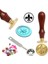 Mektup Damga Mühürü Royal Seal + 30 Mühür Mumu + Eritme Kaşığı 1