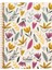 Kareli Defter La Plume Flowers 17 x 22 cm Pembe 1