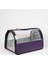 Şeffaf Flybag Pet Taşıma Çantası Mürdüm 26X43X27H cm 1