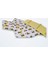 Bebek Çocuk Beşik Kenar Koruma 70 x 120 Park Beşik Için (4 Parça) Bariyer Bumper Iş Makınalı/düz Sarı 1