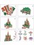 3d- 3 Boyutlu Puzzle St. Basil's Katadrali - Rusya (Led Işıklı) 3