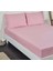 90X190CM Tek Kişilik Lastikli Çarşaf Seti %100 Pamuklu 1