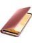Apple iPhone Xs Max Uyumlu Clear View Aynalı Kapaklı Kılıf Rose Gold 2