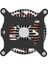 Uzun LED Soğutucu Alüminyum Isı Emici Dc 12V Fan 20W/100W Uyumlu 3