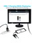 Type C To Pd/hdmı Çevirici Dönüştürücü Adaptör Siyah HUB-M03BK 5