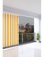 140 x 170 cm Sarı Renkli Balkon Perdesi 1