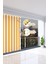 Ataylar 180 x 260 cm Sarı Renkli Balkon Perdesi 2