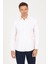 Erkek Slim Fit Açık Somon Desenli Gömlek 1