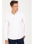 Erkek Slim Fit Açık Somon Desenli Gömlek 2